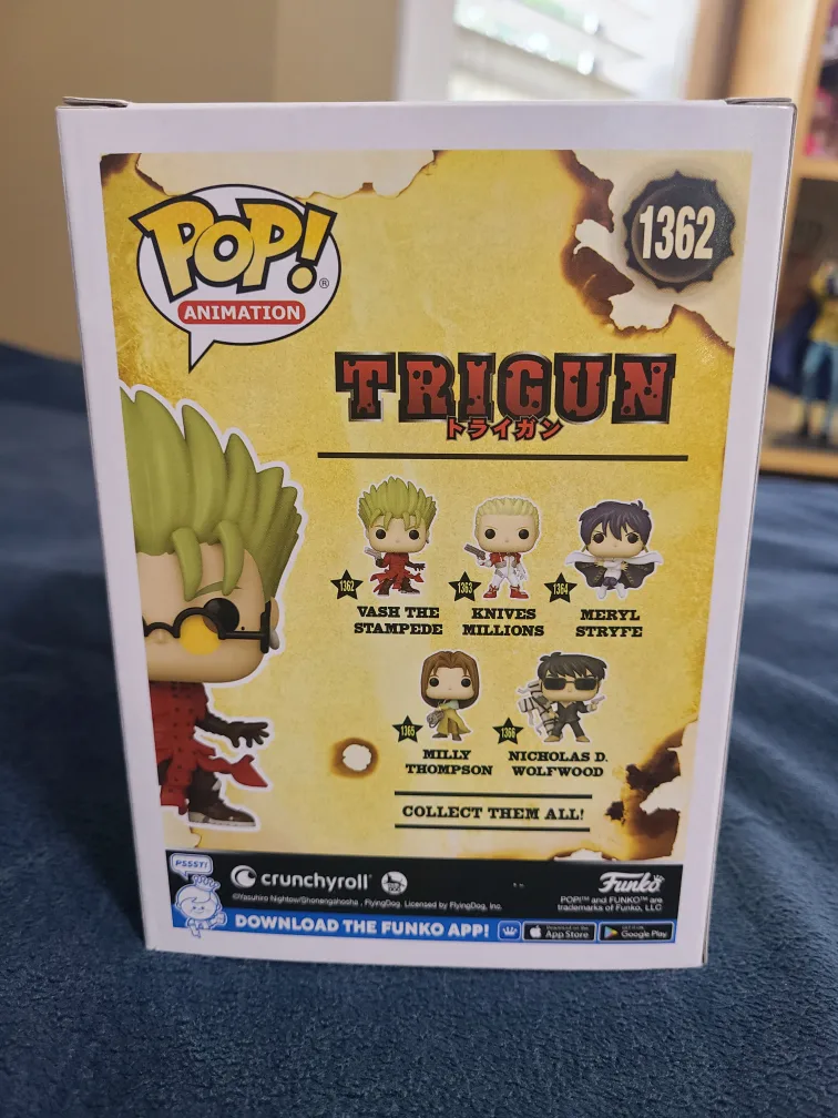 Funko Pop! Animation: Trigun - Vash the Stampede #1362 image indicator(2)