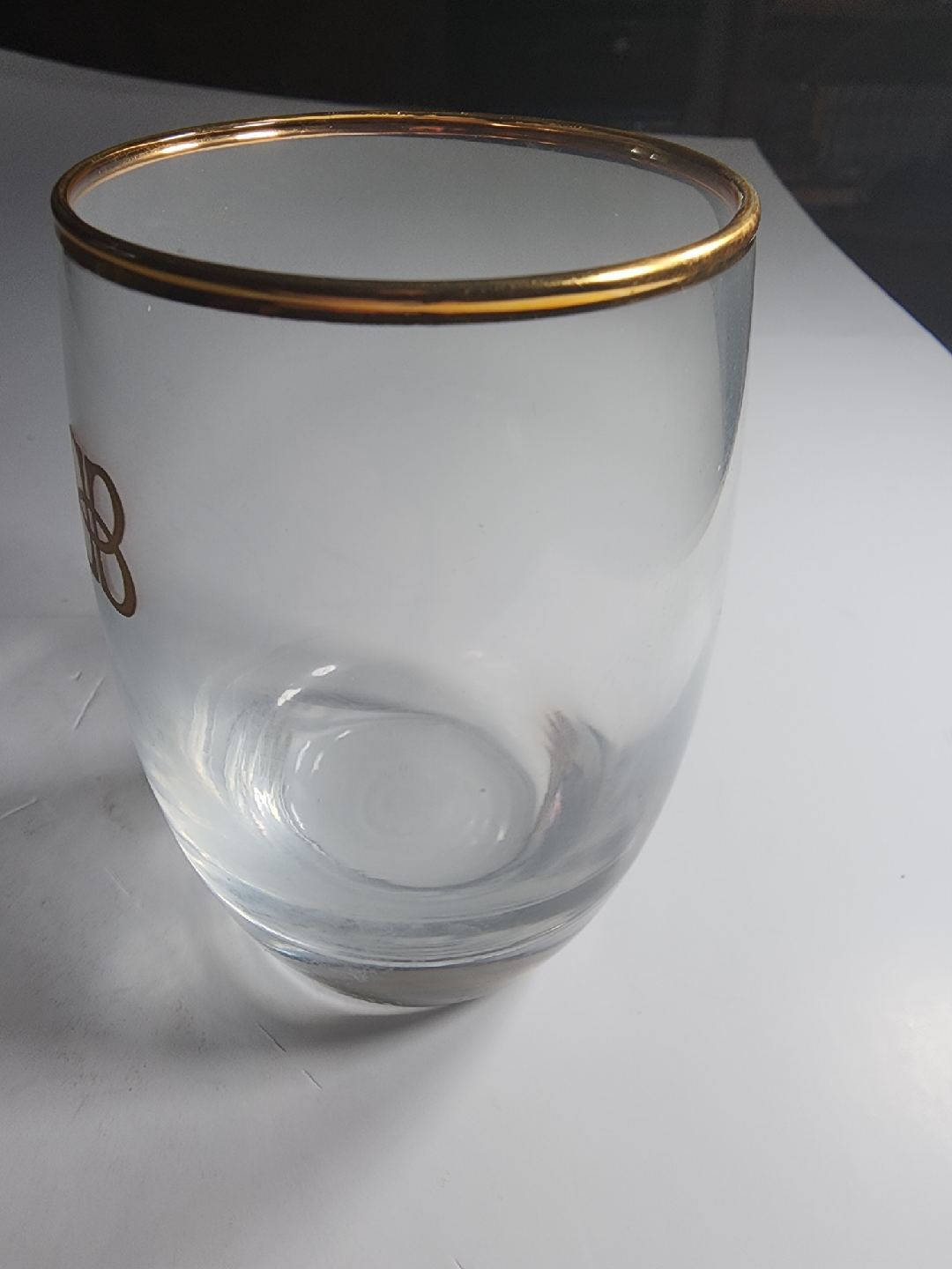 Baileys Glass with Gold Trim - photo 2