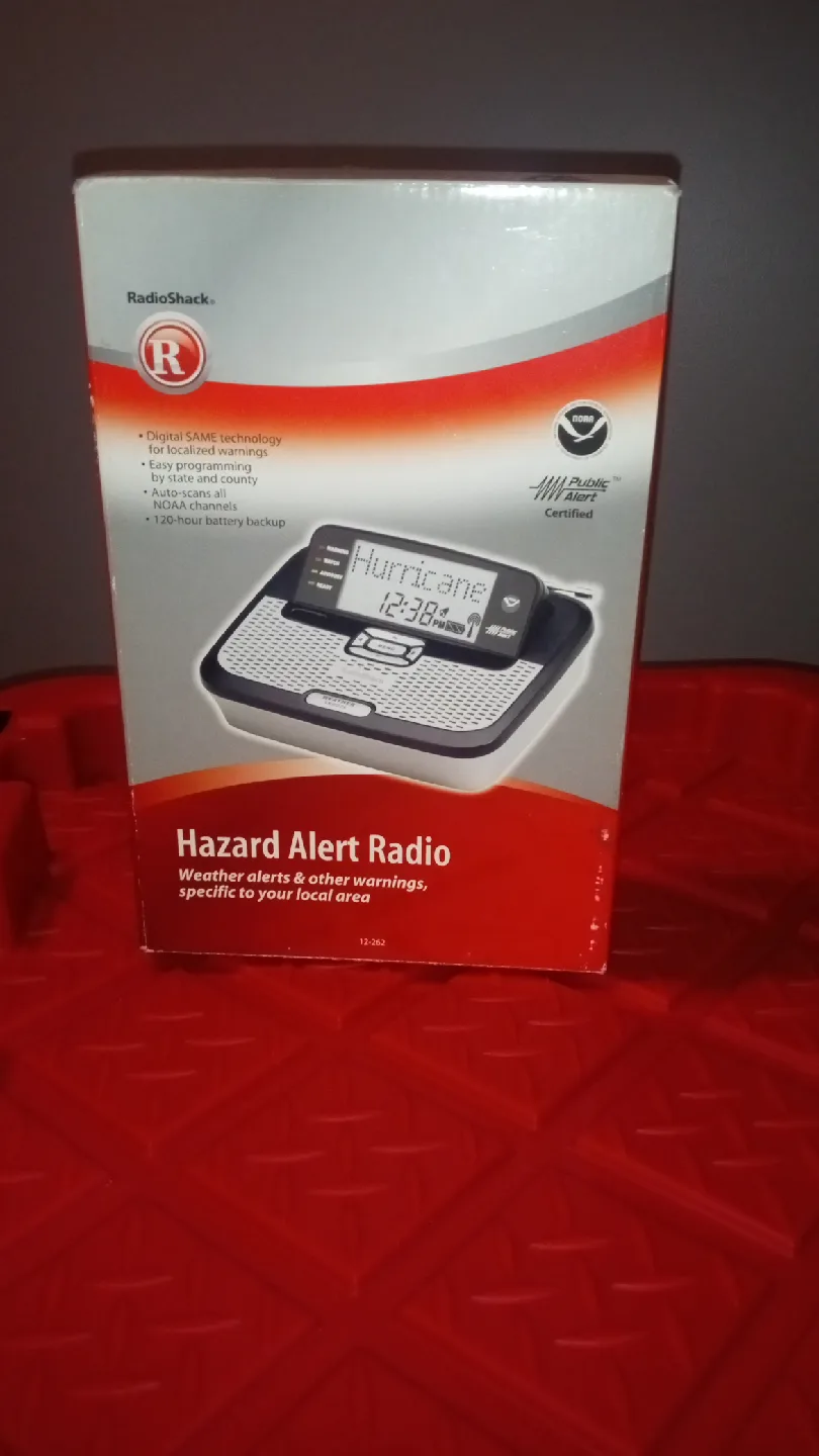 RadioShack Hazard Alert Radio - Weather Warnings image indicator(2)