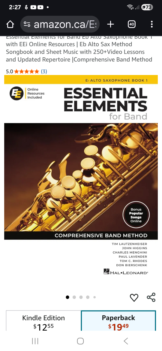 Essential Elements 2000 Alto Saxophone Book 2 - photo 4