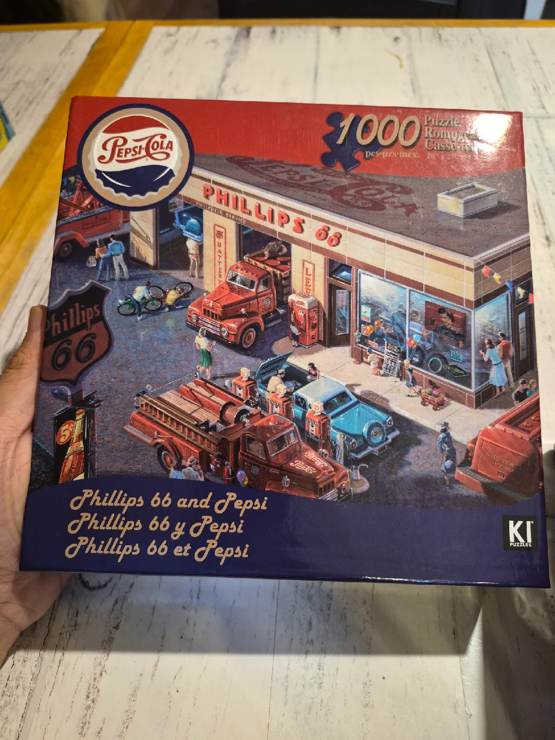 Phillips 66 & Pepsi 1000-Piece Jigsaw Puzzle