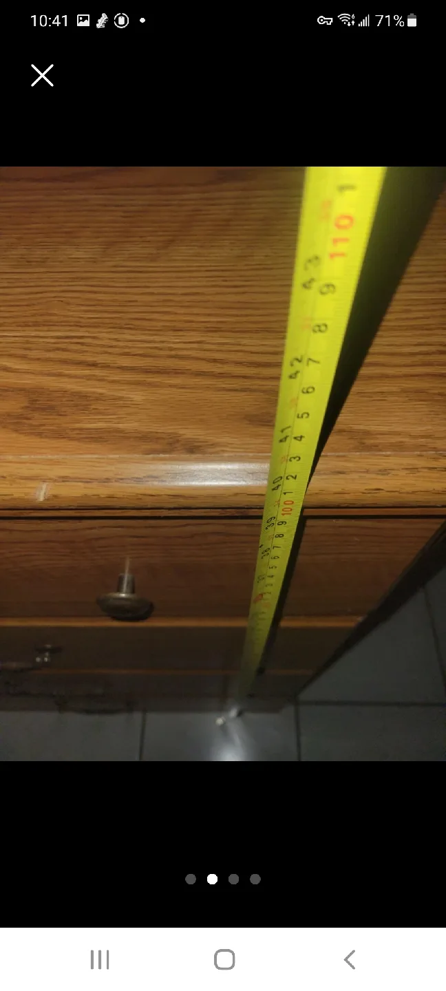 Wooden Dresser, 5 Drawers image indicator(2)