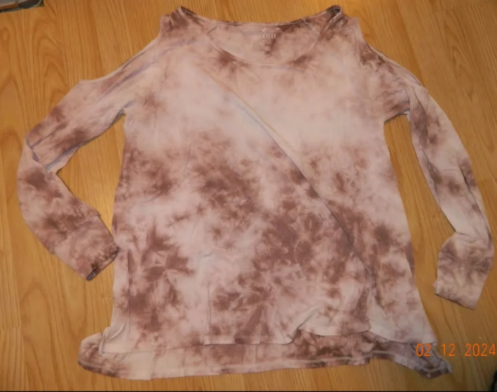 American Eagle cold shoulder long sleeve size L thumbnail