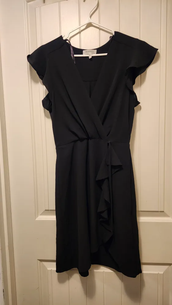Monteau Black Dress - Size M thumbnail