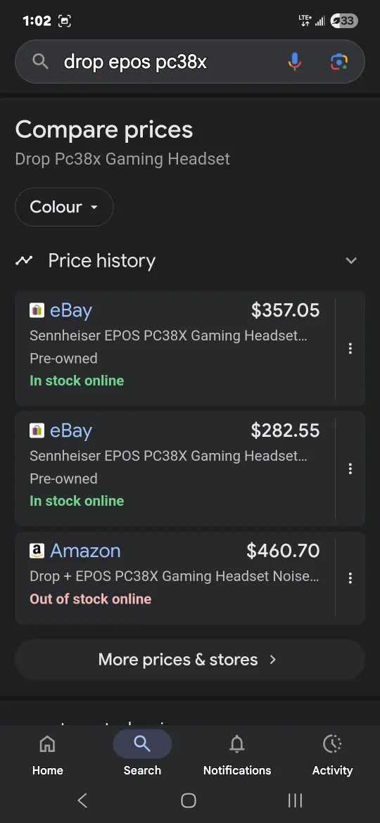 Drop + EPOS PC38X Gaming Headset - NEW image indicator(4)