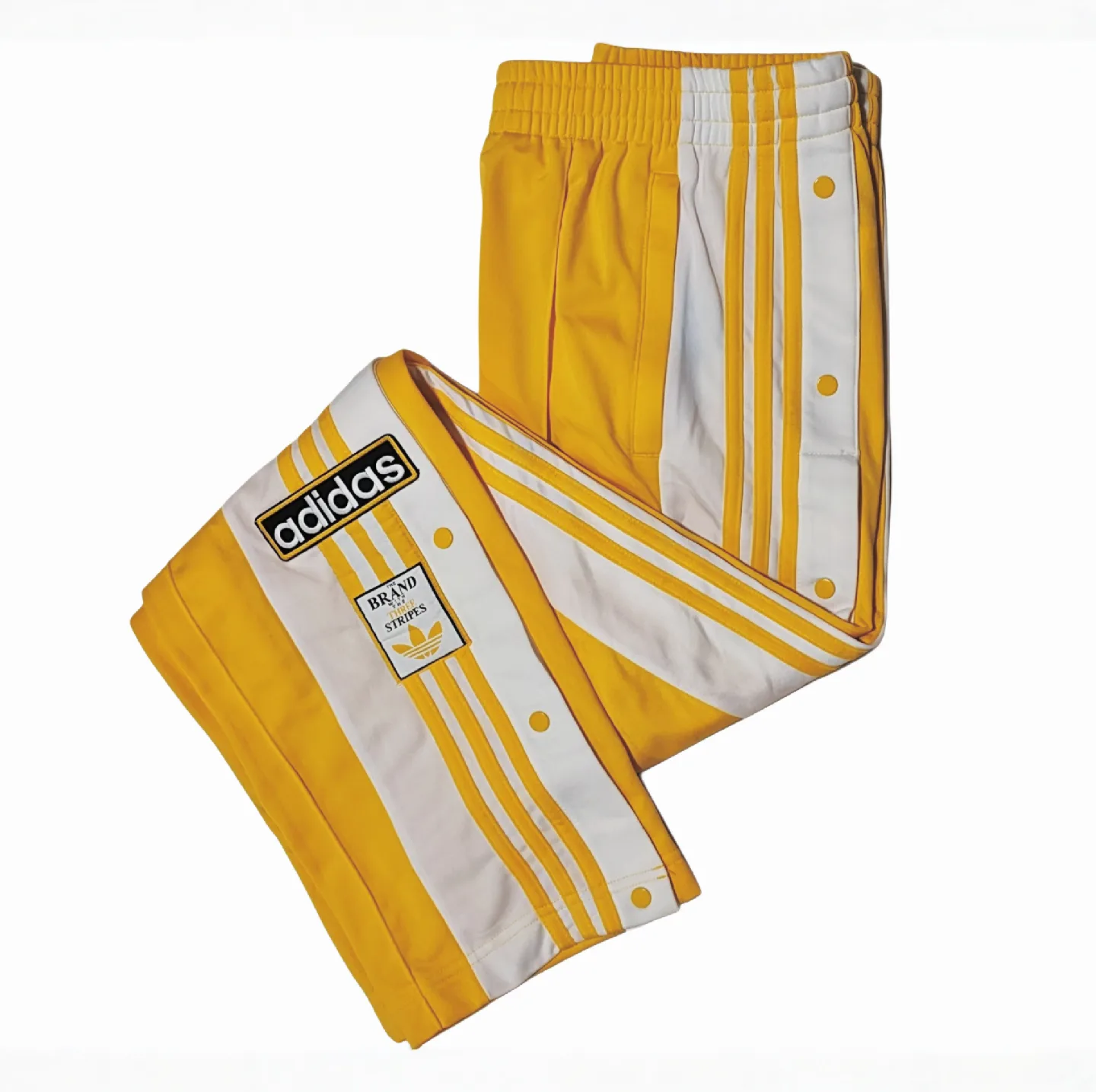 Adidas Adibreak Pants - Yellow, Size S