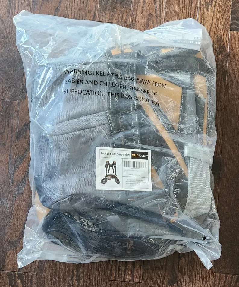 MELOTOUGH Tool Belt with Suspenders Tool Bag(NEW) image indicator(4)