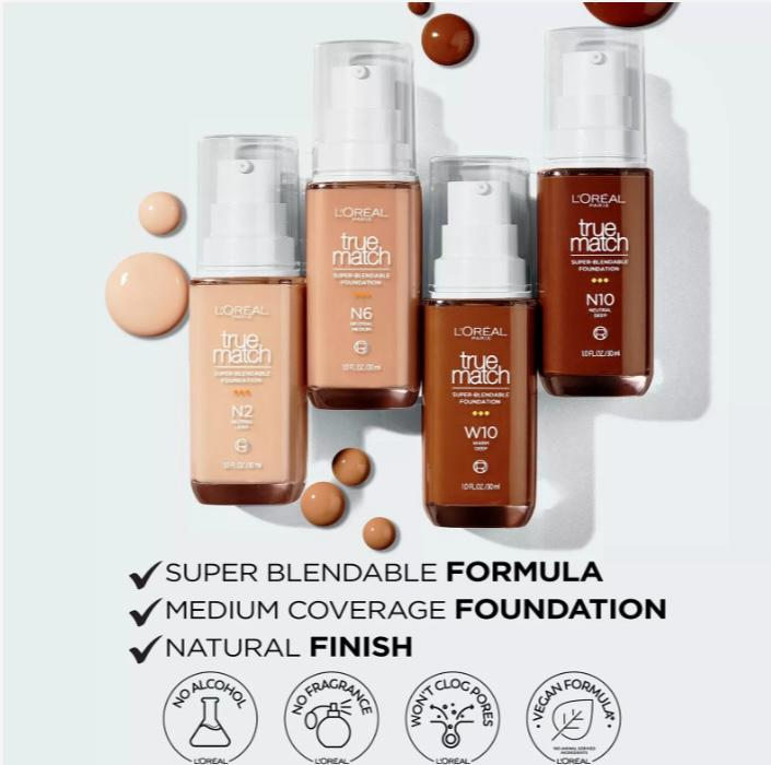 L'Oreal True Match Foundation