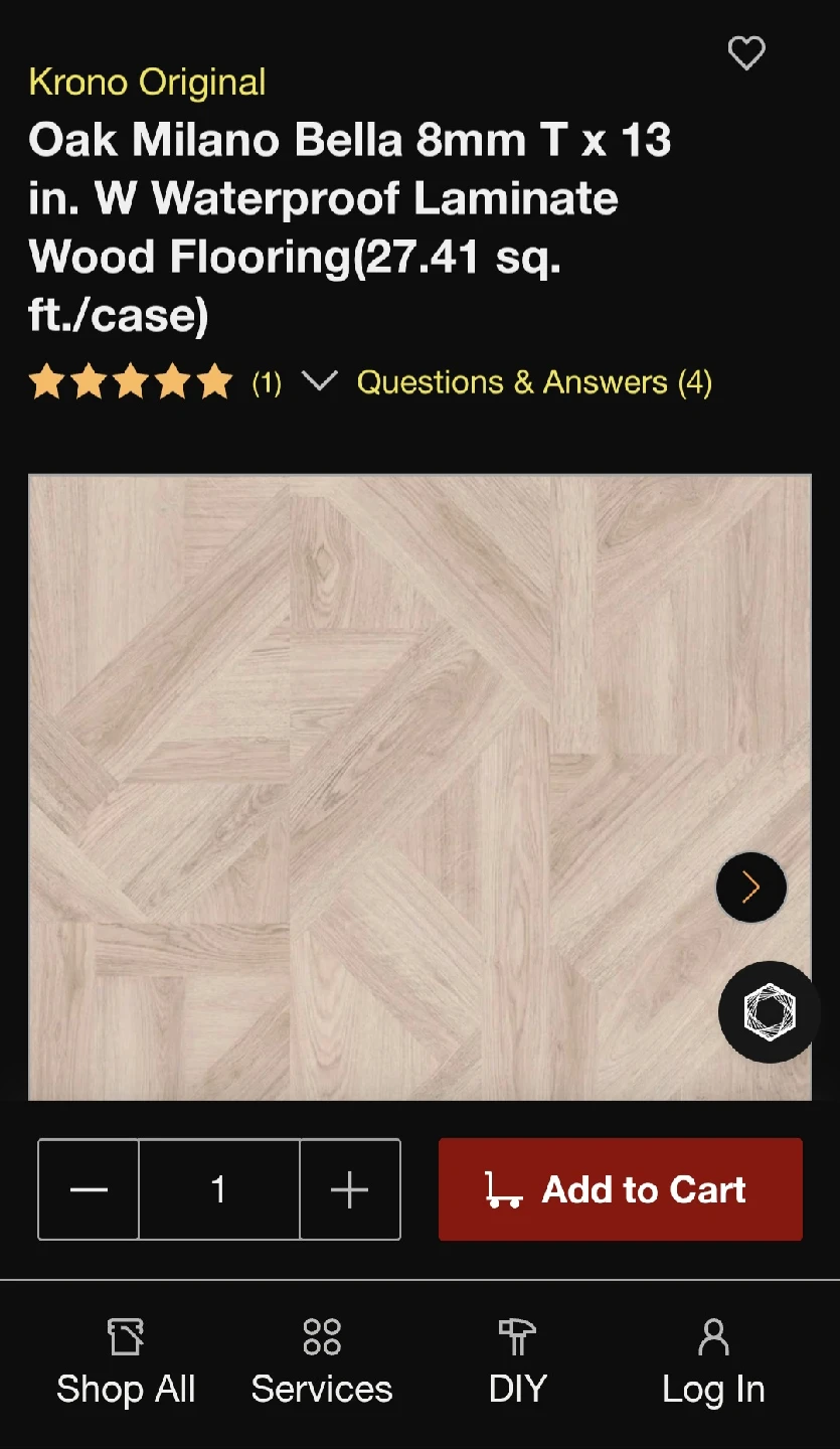 Krono Original Oak Milano Bella Laminate Flooring