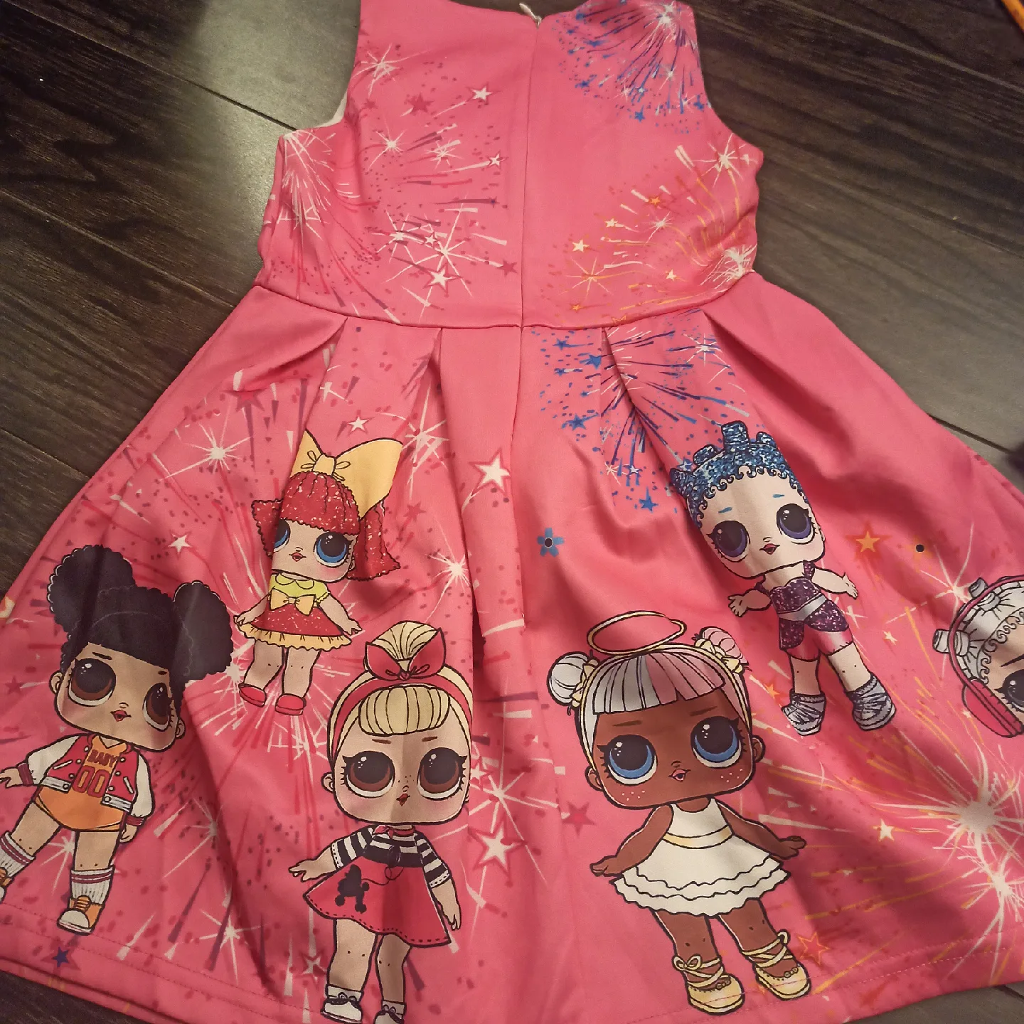 LOL Surprise! Pink Dress. size 4-6yrs image indicator(5)