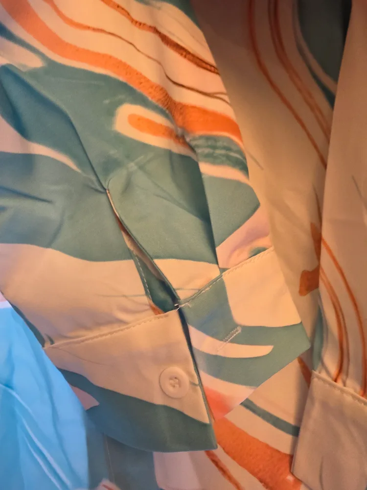 Patterned Button-Up Shirt image indicator(3)