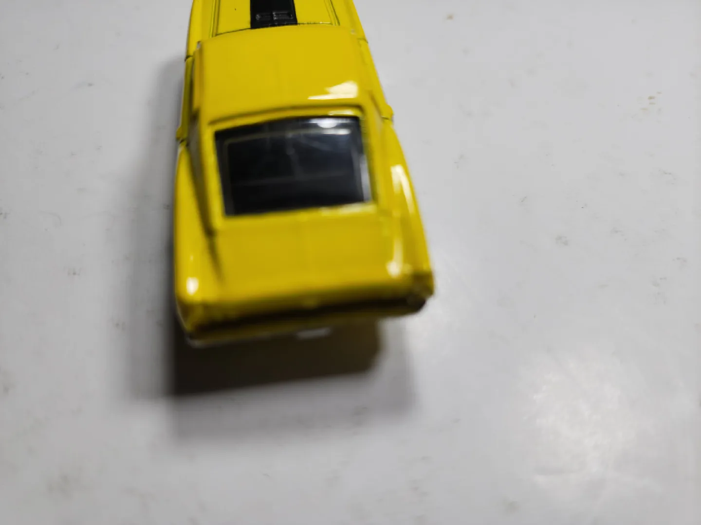 Yellow 1969 Ford Mustang Diecast Model Car image indicator(4)