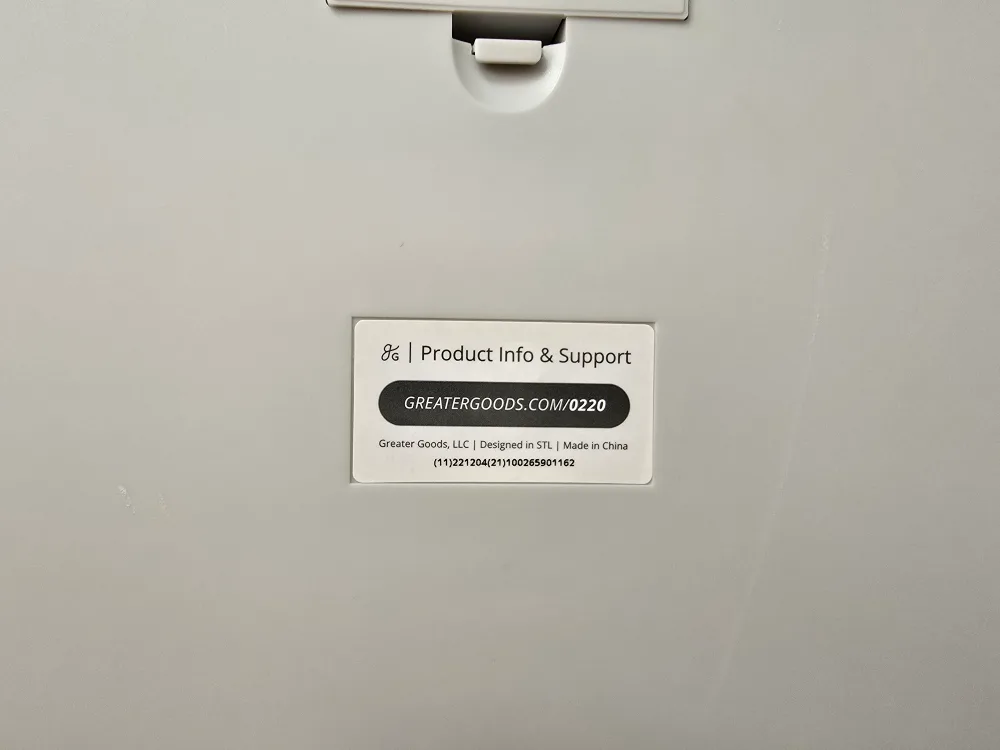 Greater Goods Smart Baby Scale image indicator(4)