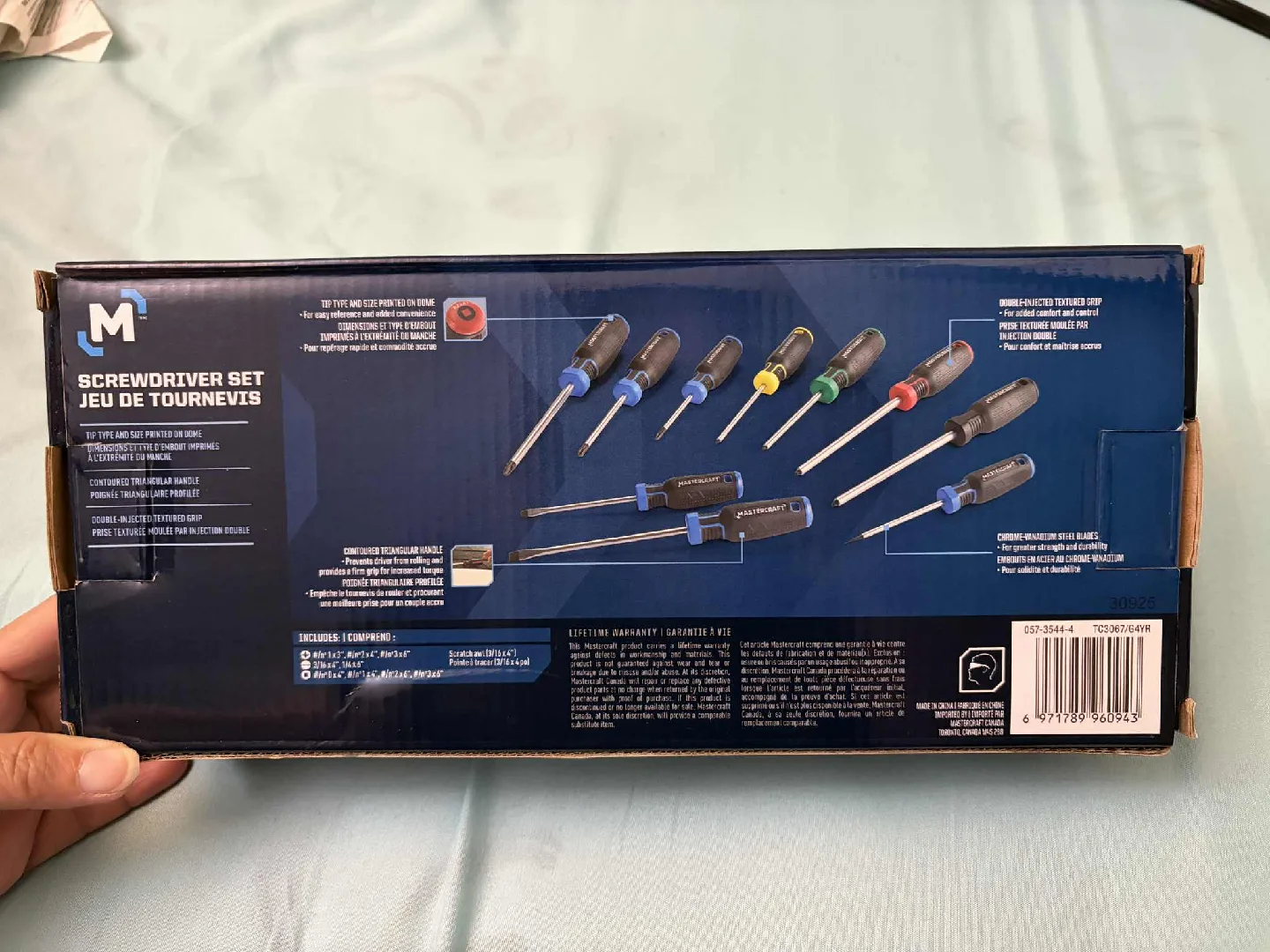 Mastercraft 10-pc Screwdriver Set - New in Box