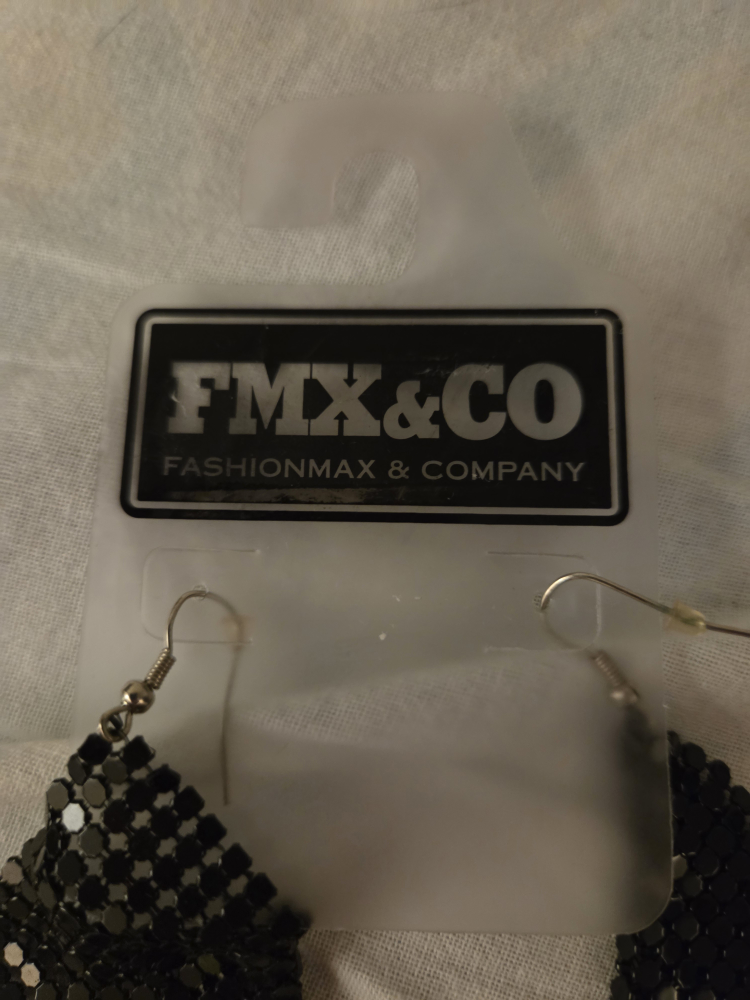 FMX&CO Black Earrings