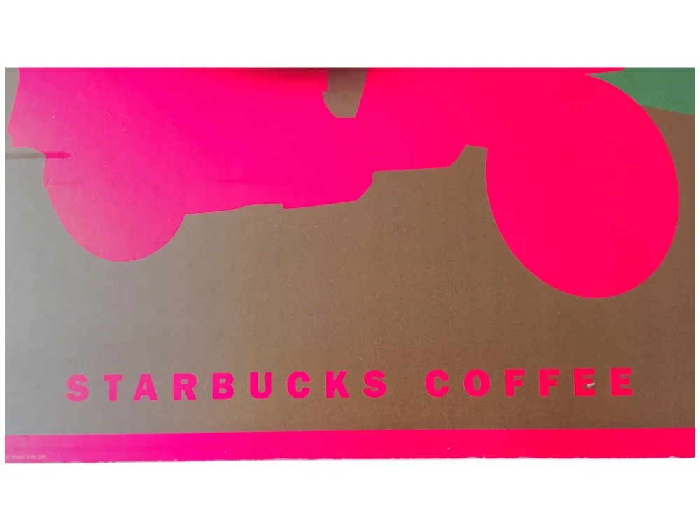 Starbucks 2003 Italian Roast sign wall art image indicator(2)