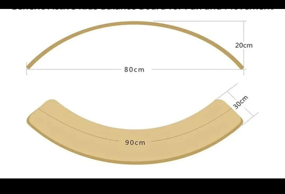 Kinderboard Wooden Balance Board - Natural image indicator(6)