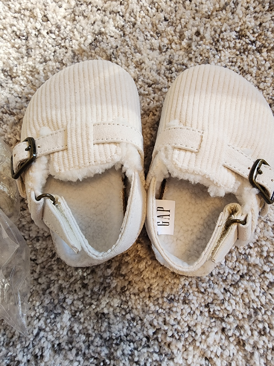 New GAP Cord Clog Ivory - Size 3T/4T