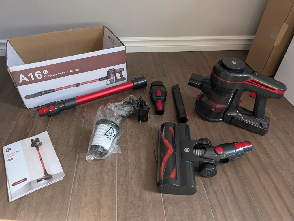 New Cordless Handheld Vacuum For Sale image indicator(4)