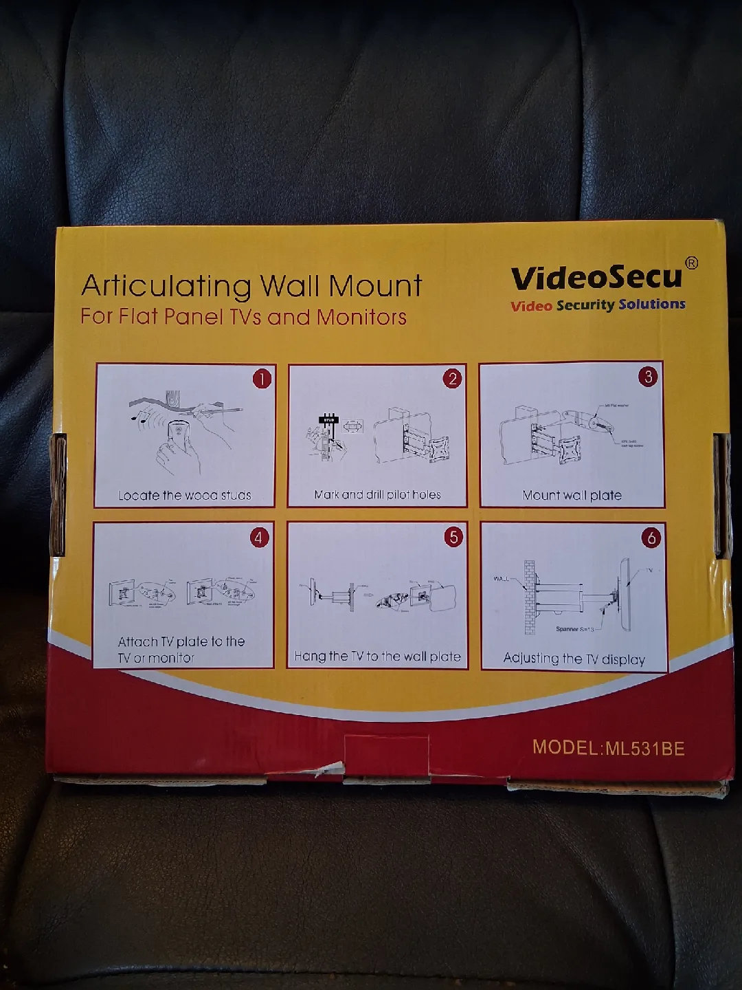 VideoSecu Articulating Wall Mount ML531BE image indicator(2)