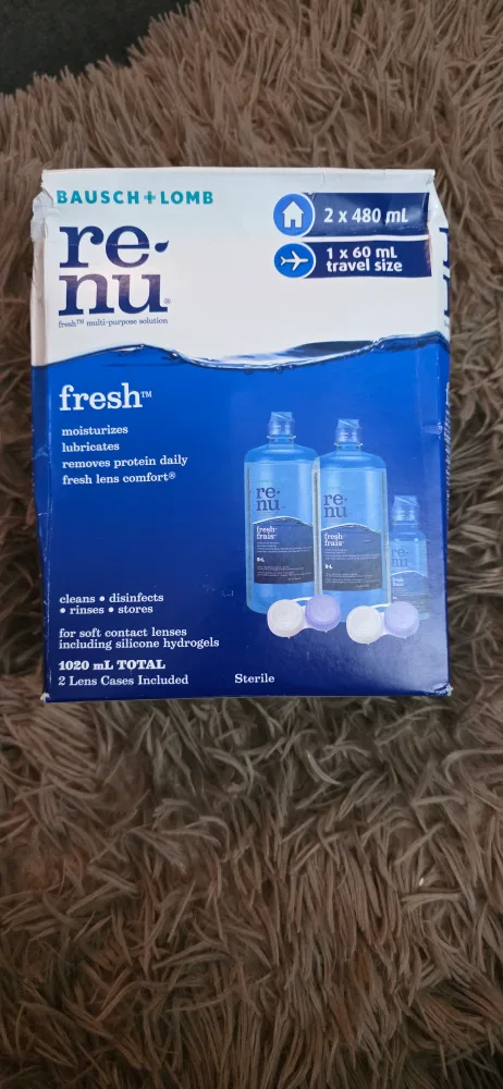 Renu Fresh Multi-Purpose Solution 2 x 480 ml + 60 ml thumbnail