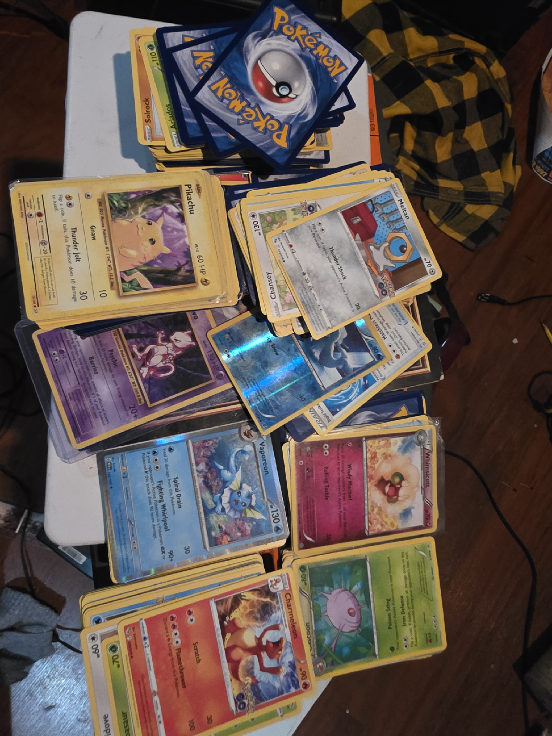 Almost 500 pokemon cards variety of series