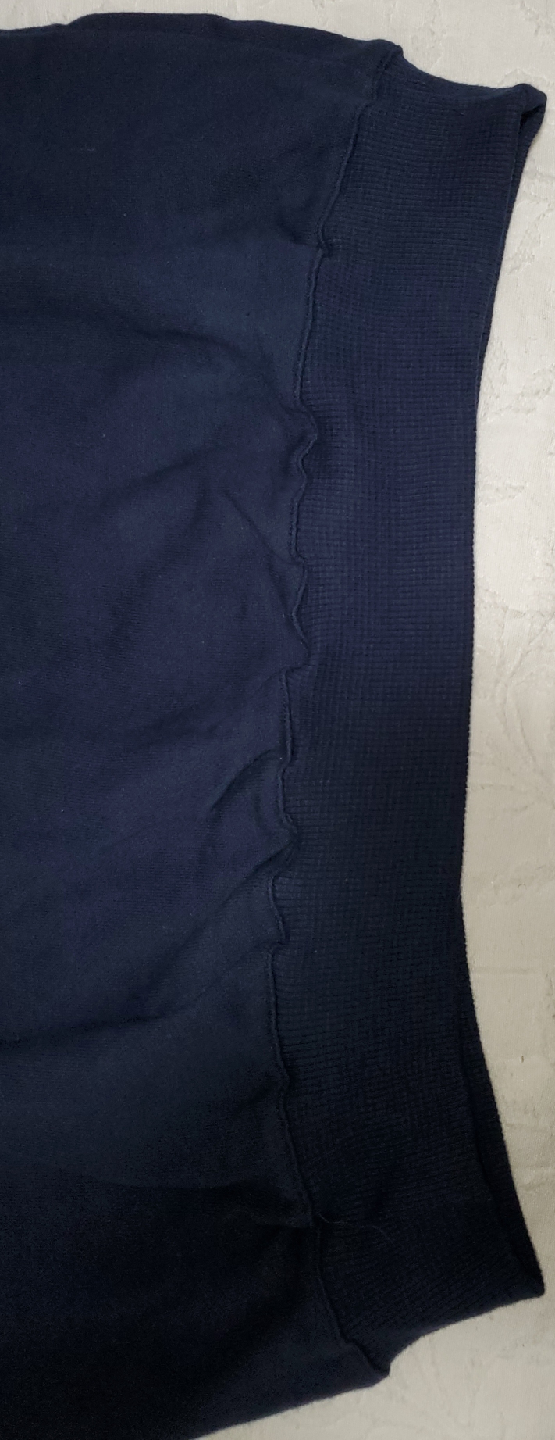 LINE-UP Navy Blue Striped Sweatshirt - Size -L - photo 4