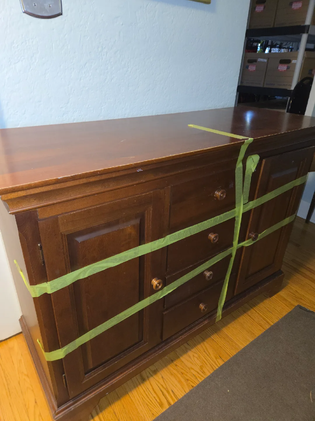 FREE SOLID WOOD -  NEEDS WORK - NEED GONE THIS WEEKEND