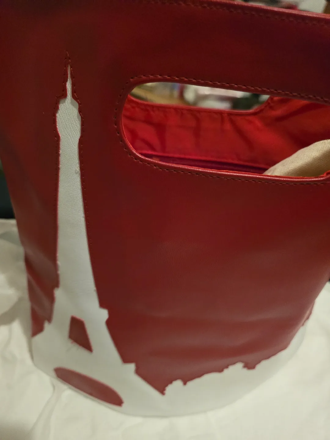 Beth Bag Transvertion Paris Tote Bag NWT Giftable image indicator(2)