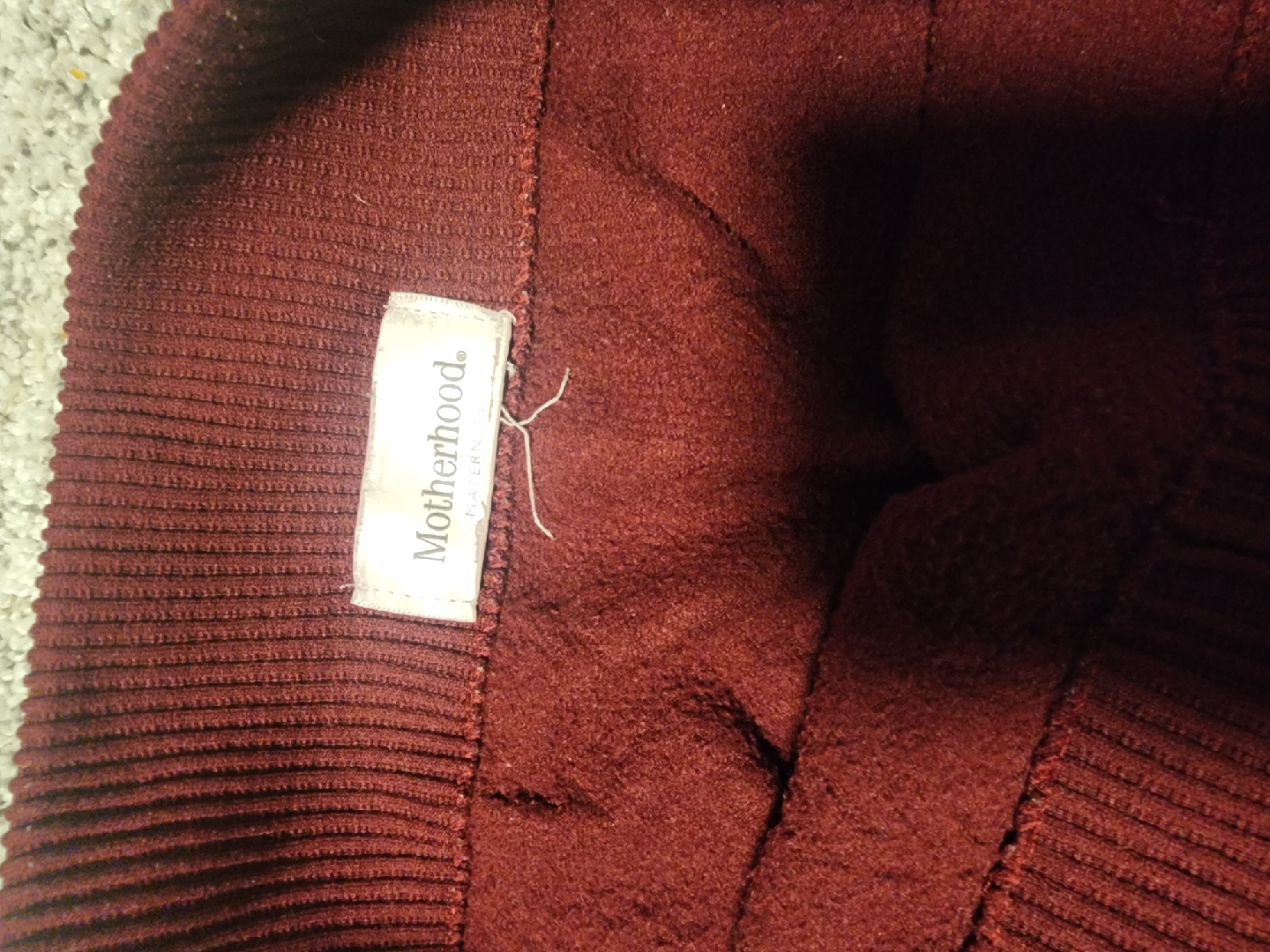 Motherhood Maternity Burgundy Pants - photo 2