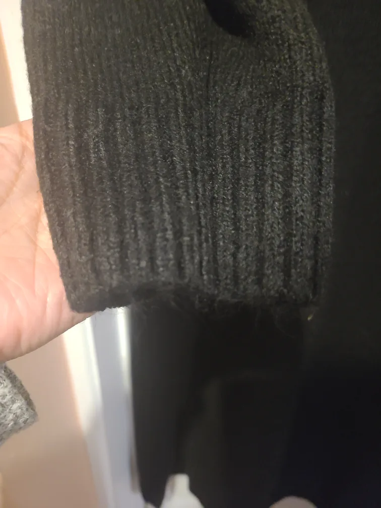 Ricki's Black Knit Sweater Dress - Size XL image indicator(3)