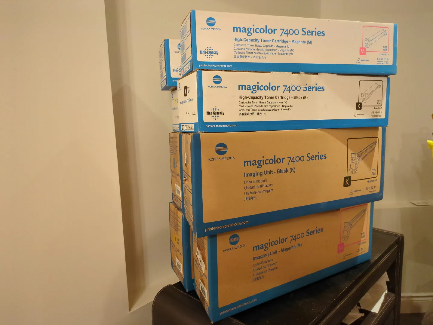 MUST GO - Konica Minolta Magicolor 7400 Series Toner Cartridges image indicator(2)