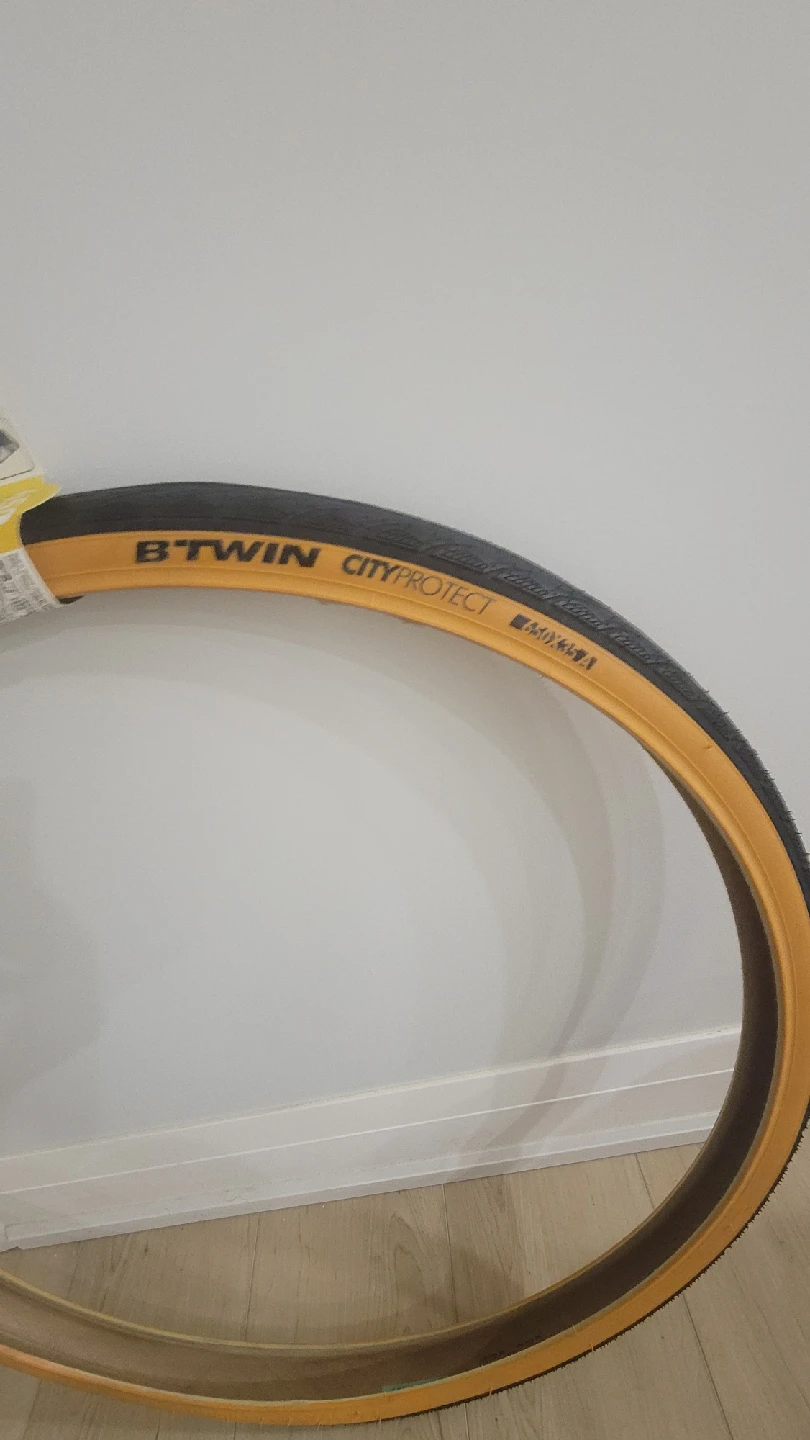 BTWIN City 5 Protect Bike Tire - 650 x 35A - photo 3