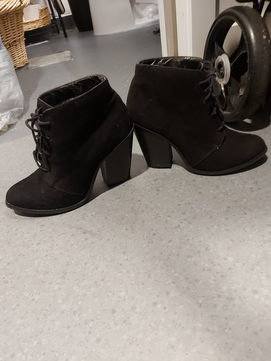 ***SUEDE ANKLE BOOTS*** - photo 4