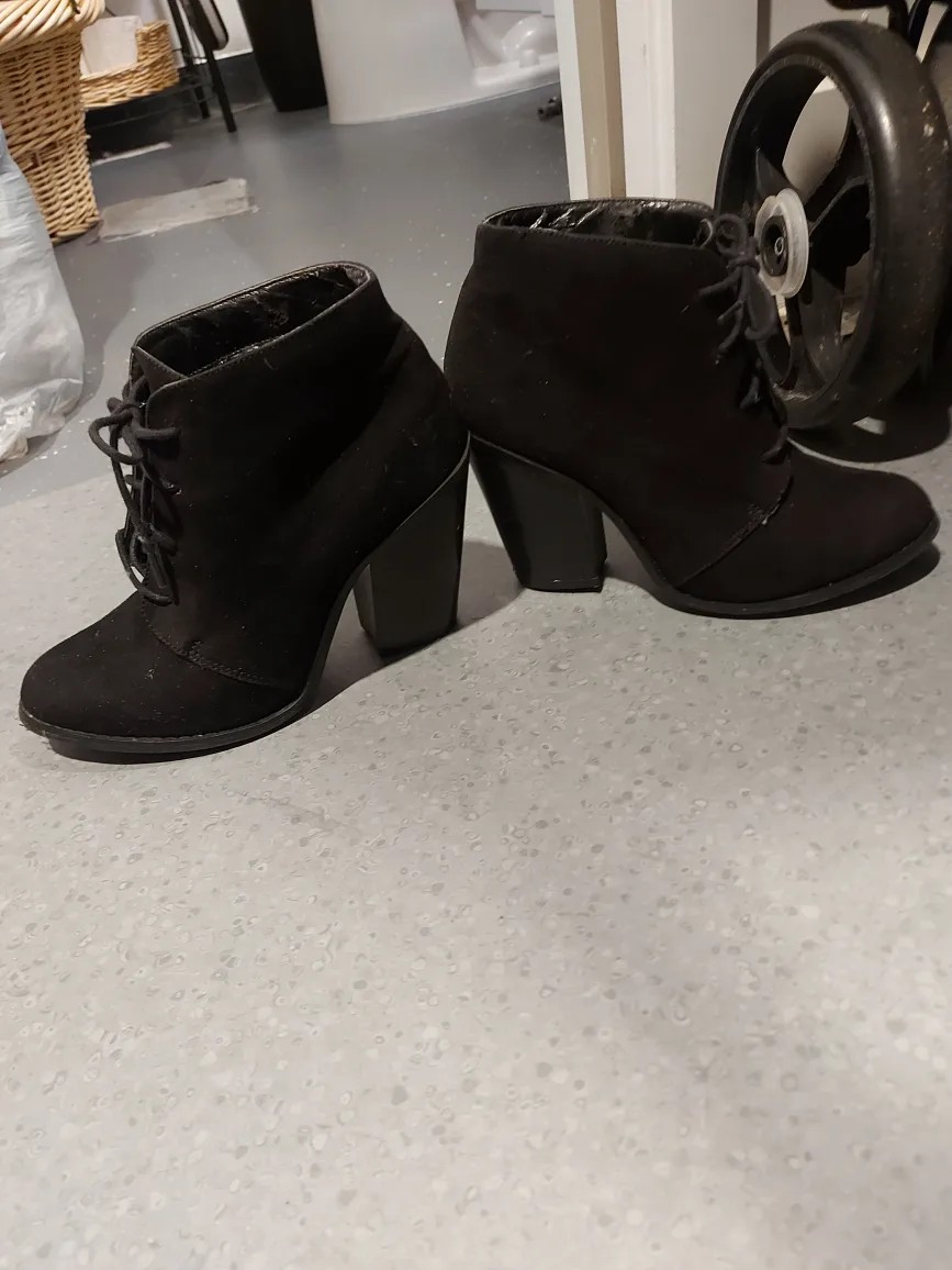 ***SUEDE ANKLE BOOTS*** image indicator(4)