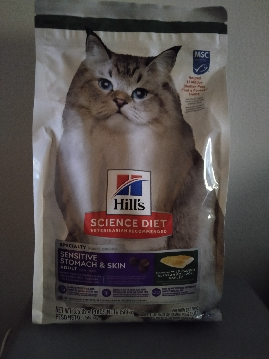 Hill's Science Diet Sensitive Stomach & Skin Adult Cat Food