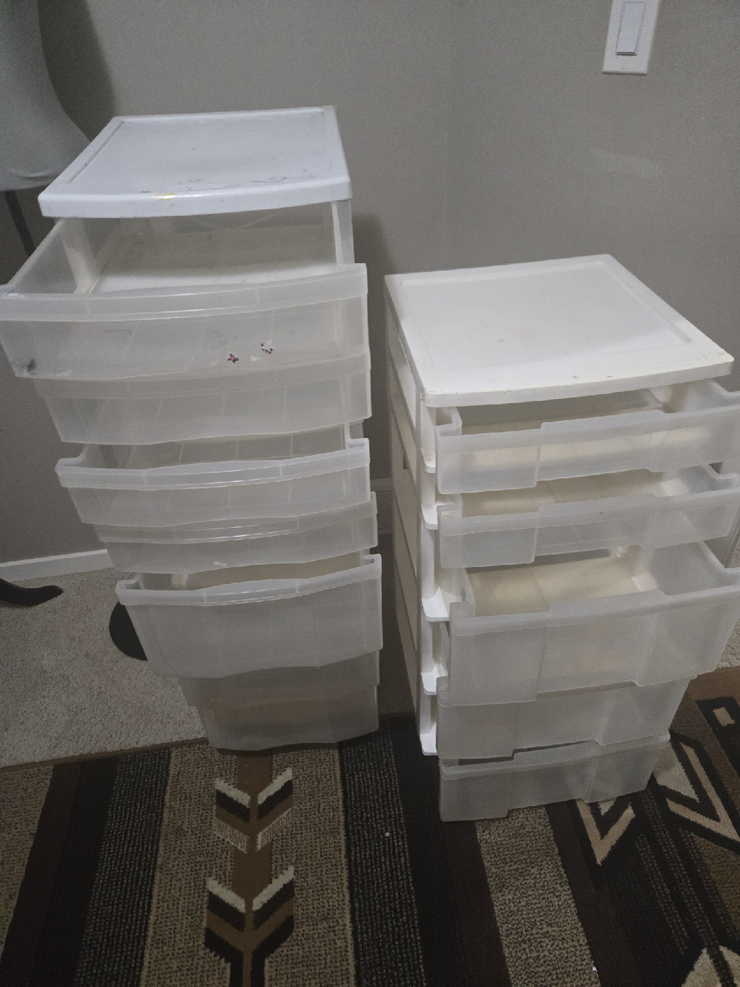 Plastic storage drawer units for 25$ - photo 5