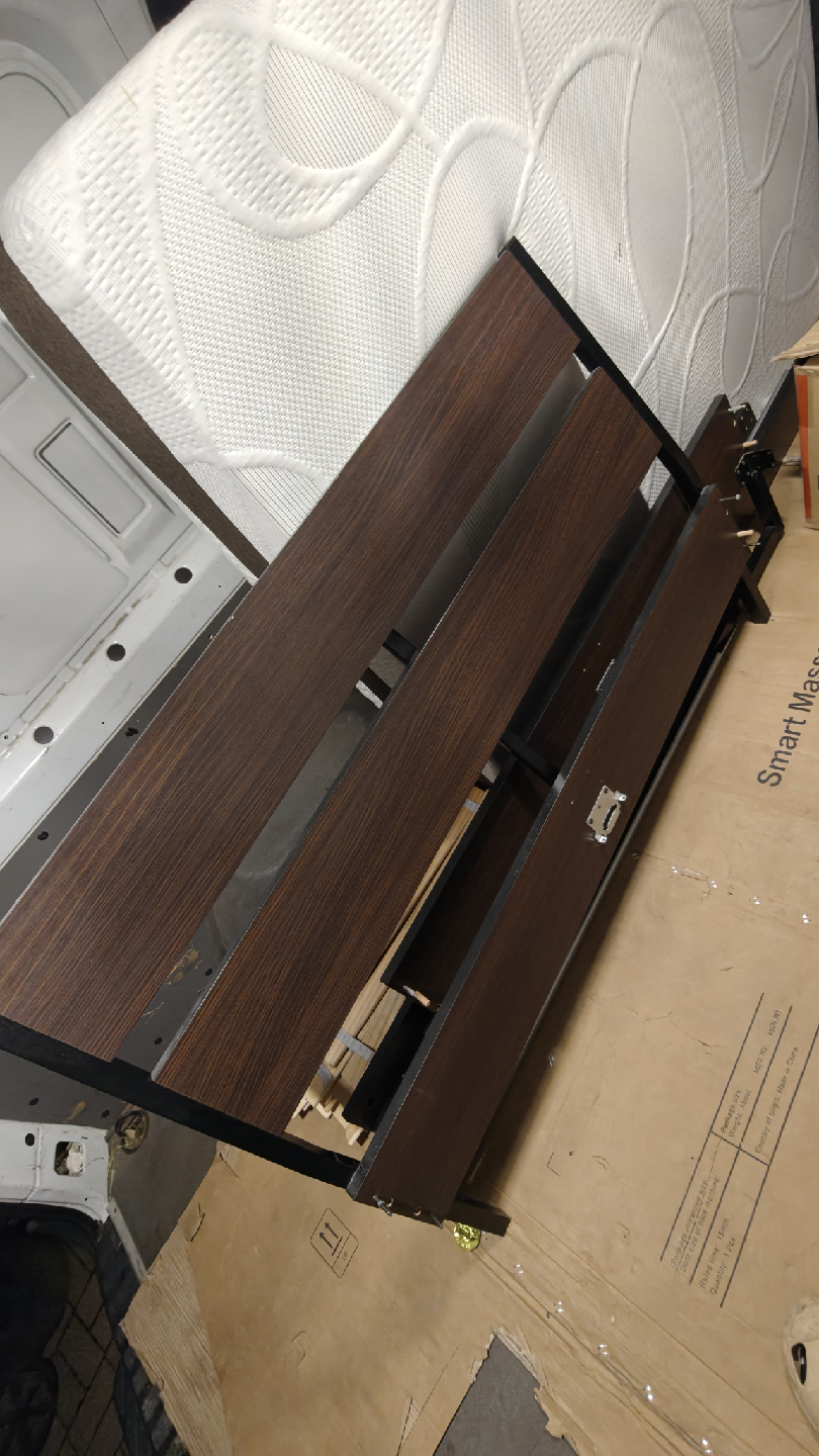 Dark Brown Double Bed Frame - photo 2