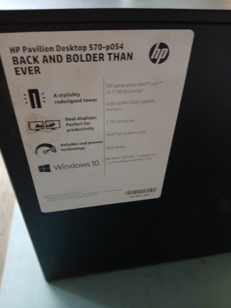 HP Pavilion 570-p054 Desktop PC - photo 3
