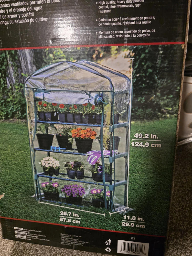Bond 4 Tier Greenhouse - New in Box! - photo 5