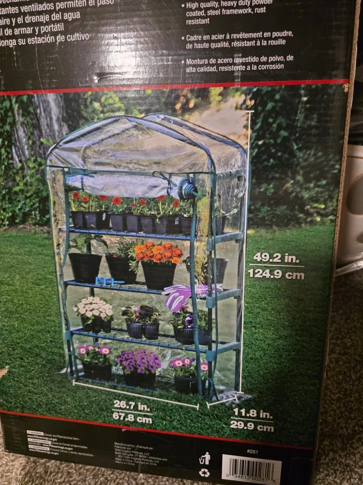 Bond 4 Tier Greenhouse - New in Box! image indicator(5)