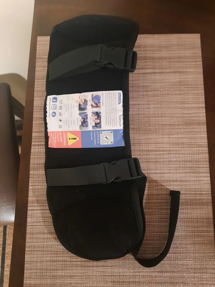 Sarisun Pillow/Eye Mask - Black image indicator(2)