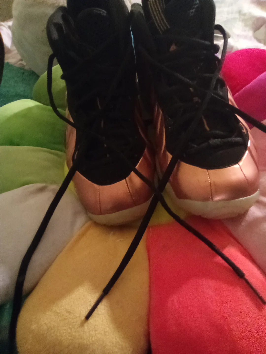 Nike Air Foamposite One Copper Black image indicator(9)