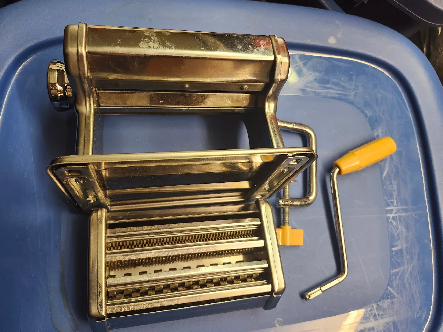Pasta Maker Machine heavy and stainless.steel thumbnail