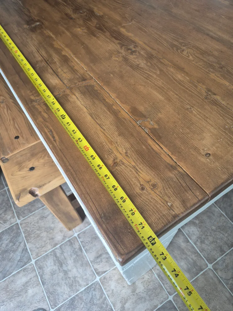 Wood Dining Table with Bench image indicator(5)