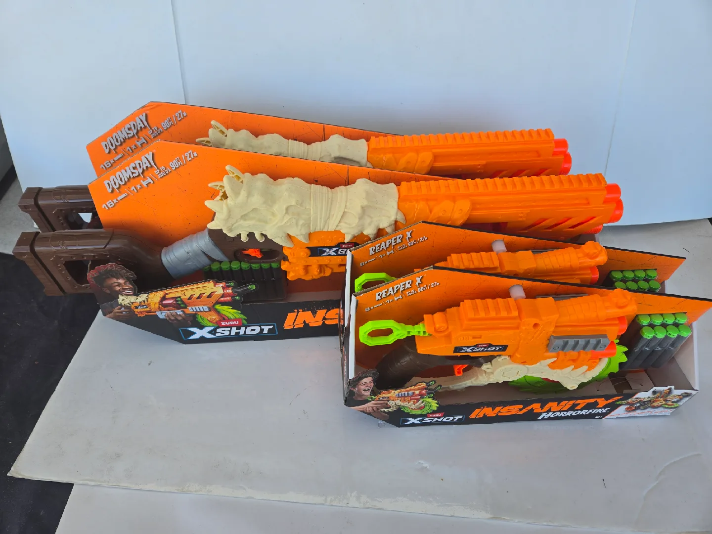 2 xshot zuru reaper x insanity horror gun and rifle image indicator(5)