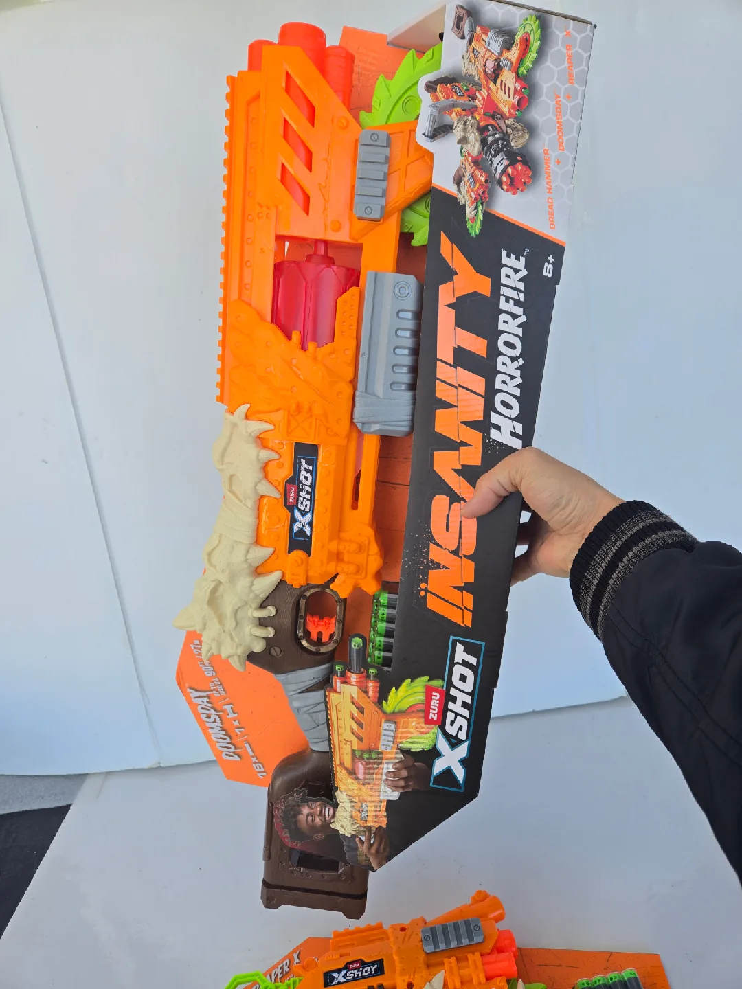 2 xshot zuru reaper x insanity horror gun and rifle image indicator(7)