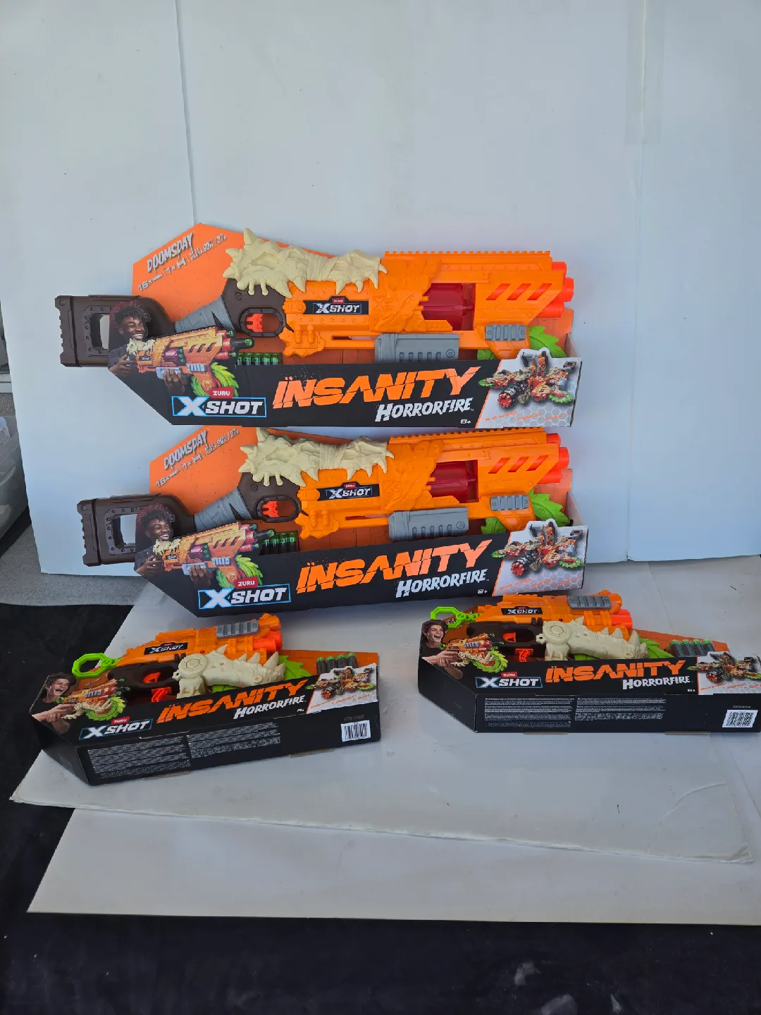 2 xshot zuru reaper x insanity horror gun and rifle image indicator(10)