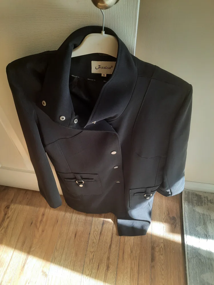 Jessica Black Coat  pick up only