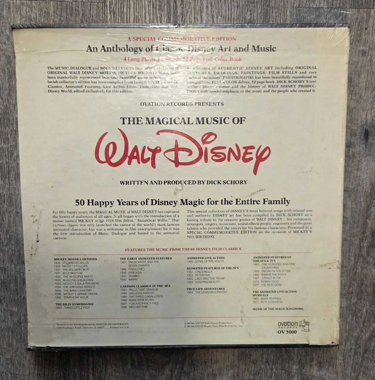 The Magical Music of Walt Disney - Vinyl Record - photo 2